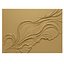 Modern Abstract Wave Decor Bas Relief Mural STL CNC 84