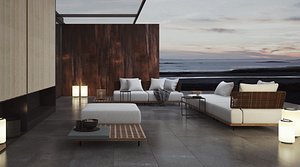 quadrado sofas by minotti