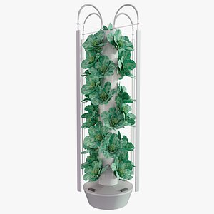 Hydroponics 3D model