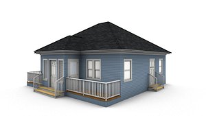 bungalow house 3D