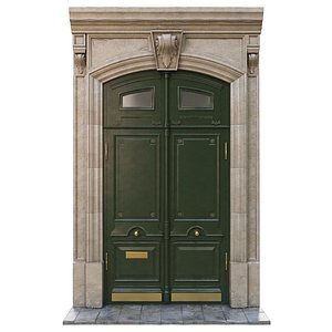 classic door 3D model