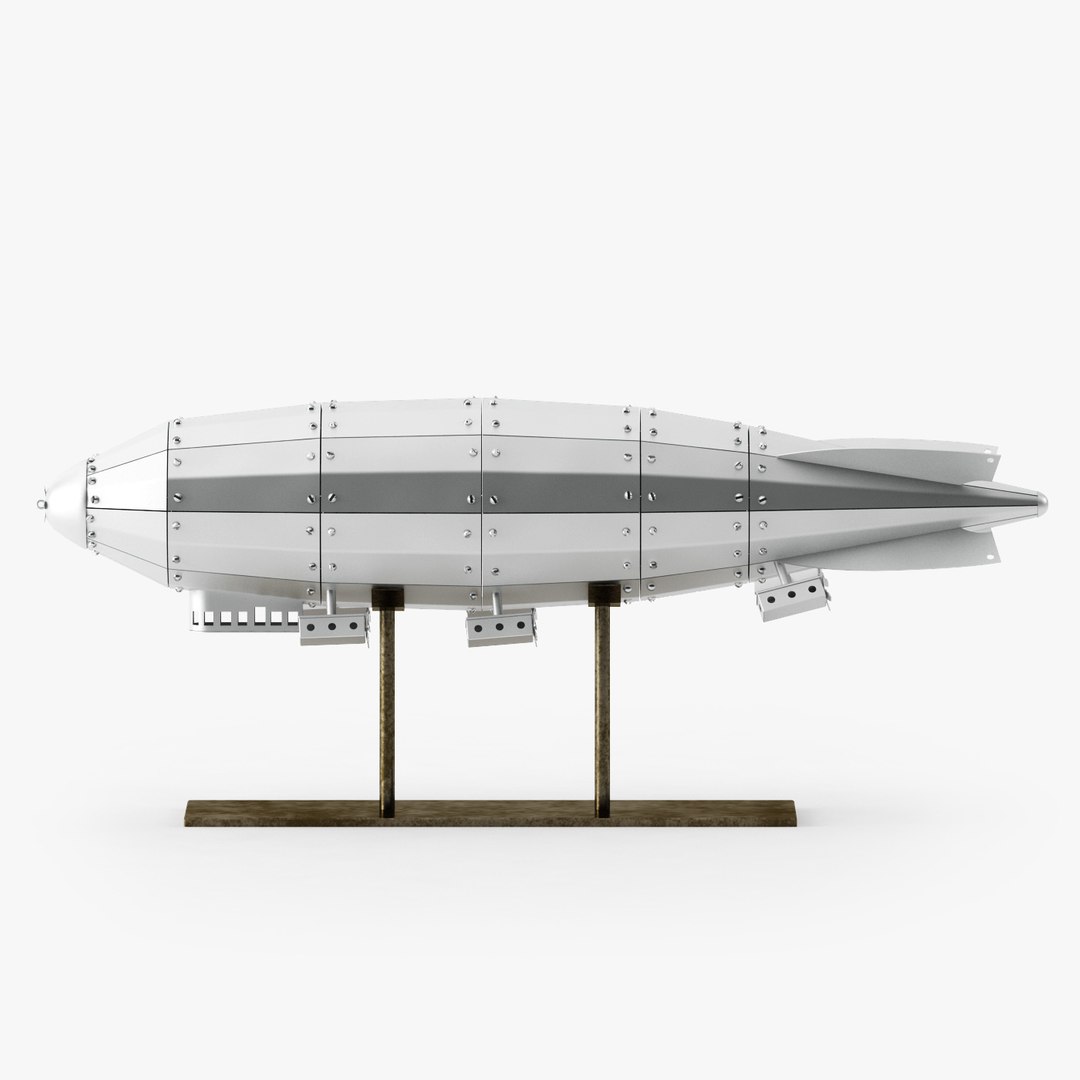 3d Model Of Zeppelin Restoration Hardware