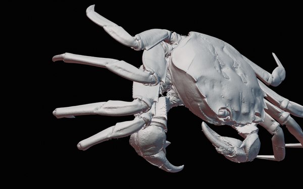 新品　匿名　 spindleshanks crab カニ Creature Encyclopedia - Crab 02 Complete Set of 4 (Gashapon)