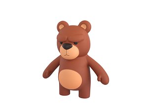 bear character 3D model