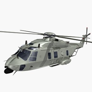 nhindustries helicopter italian army 3d dxf