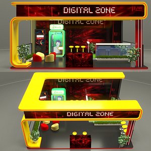 Exhibition Stand Stall 3D