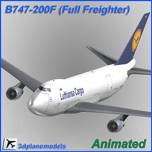 B747-200F Lufthansa Cargo