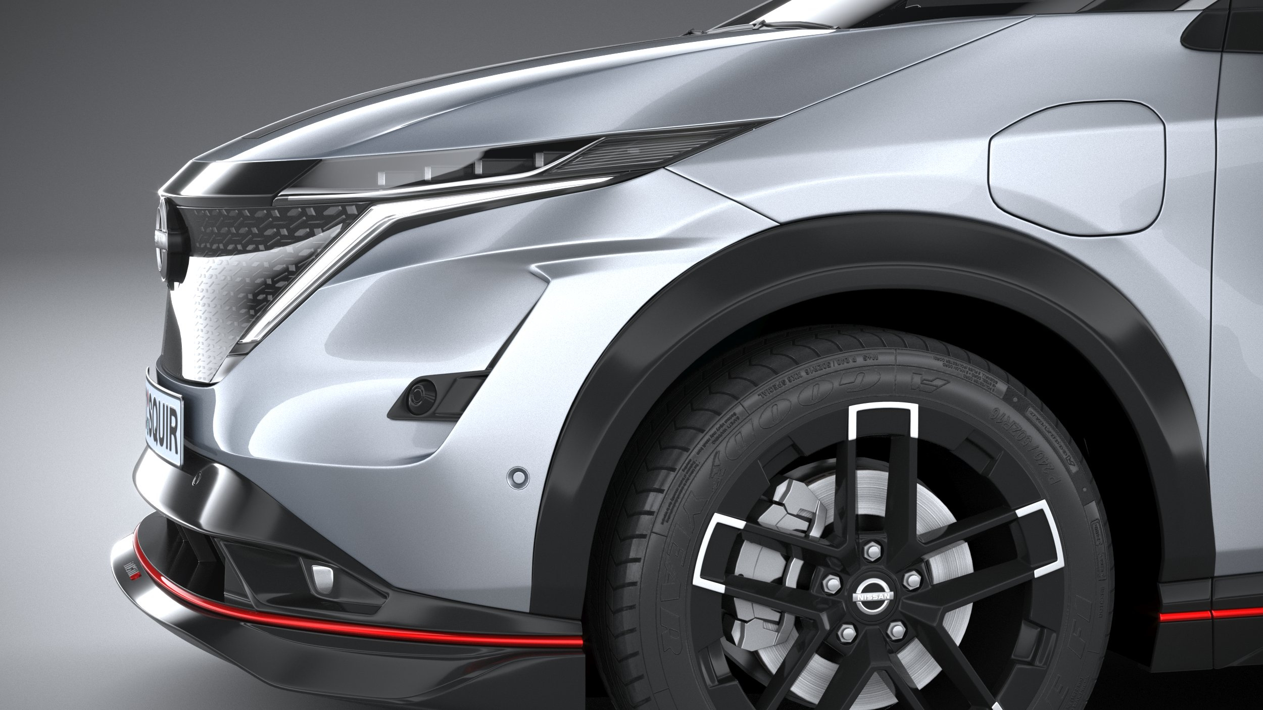 modelo 3d Nissan Ariya Nismo 2025 TurboSquid 2187767