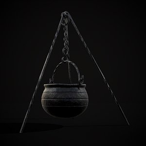 Medieval Hanging Cauldron
