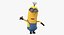tall eyed minion rigged 3D model