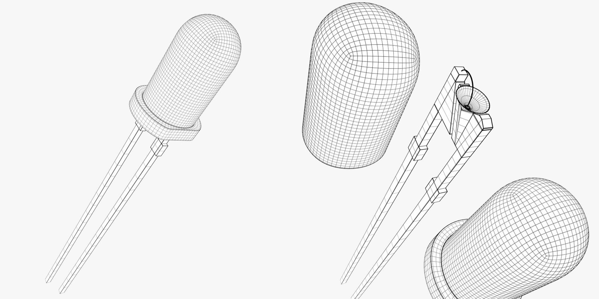 3D Model Led Diode - TurboSquid 1542569