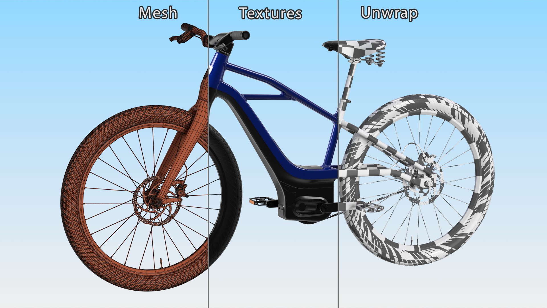 Modern Electric Bike Blue Rigged 3D model https://p.turbosquid.com/ts-thumb/S6/Pc3Gn8/Ob/modernelectricbikebluerigged3dmodel015/jpg/1718670878/1920x1080/fit_q87/fb7978e3c7ef8c0aa91b870107275aa472e6a189/modernelectricbikebluerigged3dmodel015.jpg