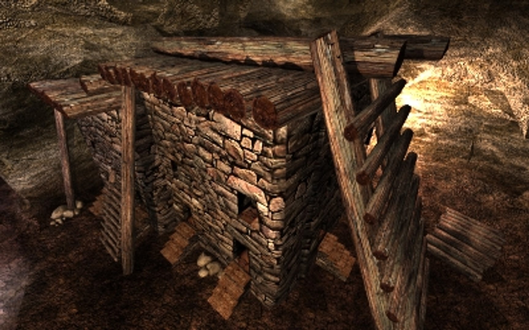 Lightwave Scavenger Cave Underground