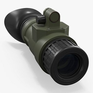 3D model Recon Tactical Night Vision Monocular Green