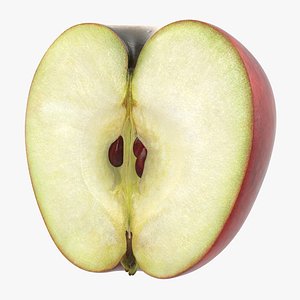 Red Apple Half