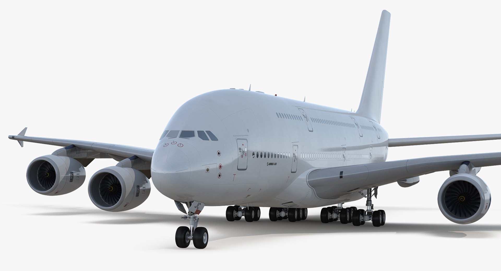 Airbus Planes Generic Collection 3D model preview