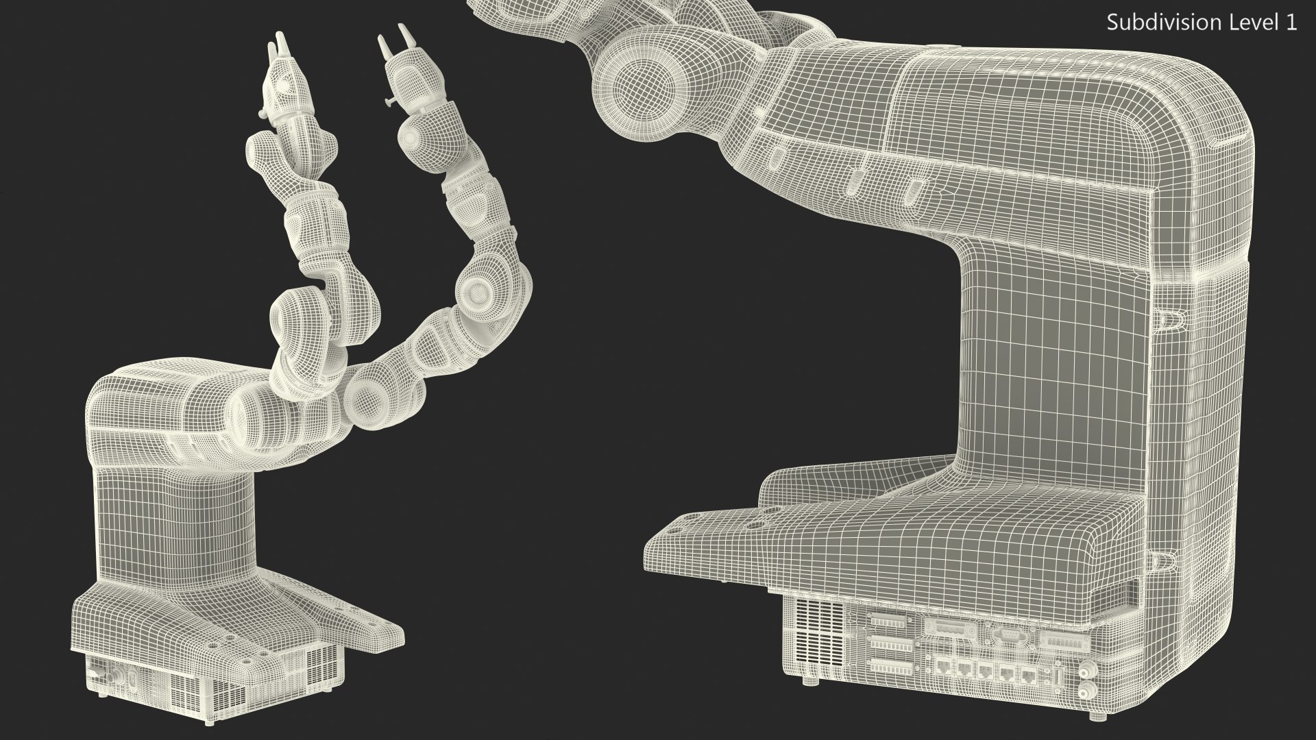 3D model dual arm collaborative robot https://p.turbosquid.com/ts-thumb/S6/fOBdye/4F/dualarmcollaborativerobotriggedmb3dmodel023/jpg/1614843983/1920x1080/fit_q87/798957ca0c086d67069fc283505bfe8d188b2dc1/dualarmcollaborativerobotriggedmb3dmodel023.jpg