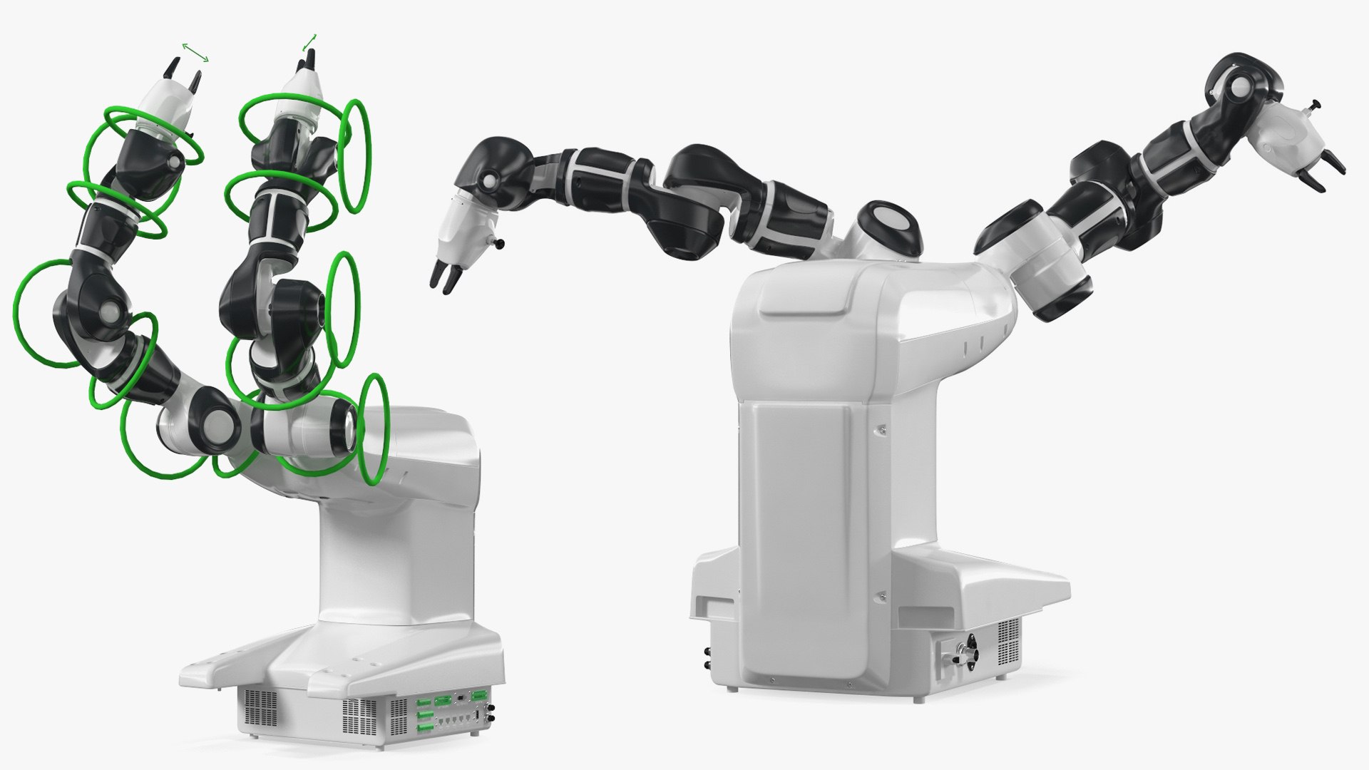 3D model dual arm collaborative robot https://p.turbosquid.com/ts-thumb/S6/fOBdye/YL/dualarmcollaborativerobotriggedmb3dmodel006/jpg/1614843787/1920x1080/fit_q87/2f514a0eeb3f3d6add83dcce16ad06691ea9d72c/dualarmcollaborativerobotriggedmb3dmodel006.jpg