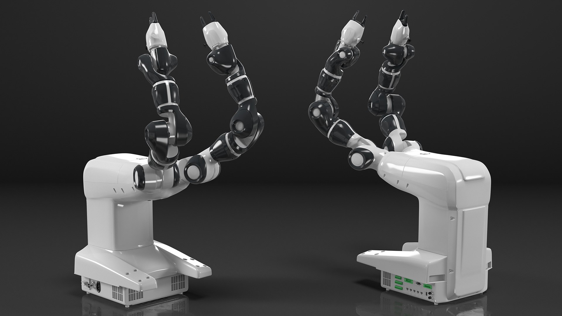 3D model dual arm collaborative robot https://p.turbosquid.com/ts-thumb/S6/fOBdye/wg/dualarmcollaborativerobotriggedmb3dmodel007/jpg/1614843800/1920x1080/fit_q87/0ff24a667a3e117e31ff610800405154c989c626/dualarmcollaborativerobotriggedmb3dmodel007.jpg