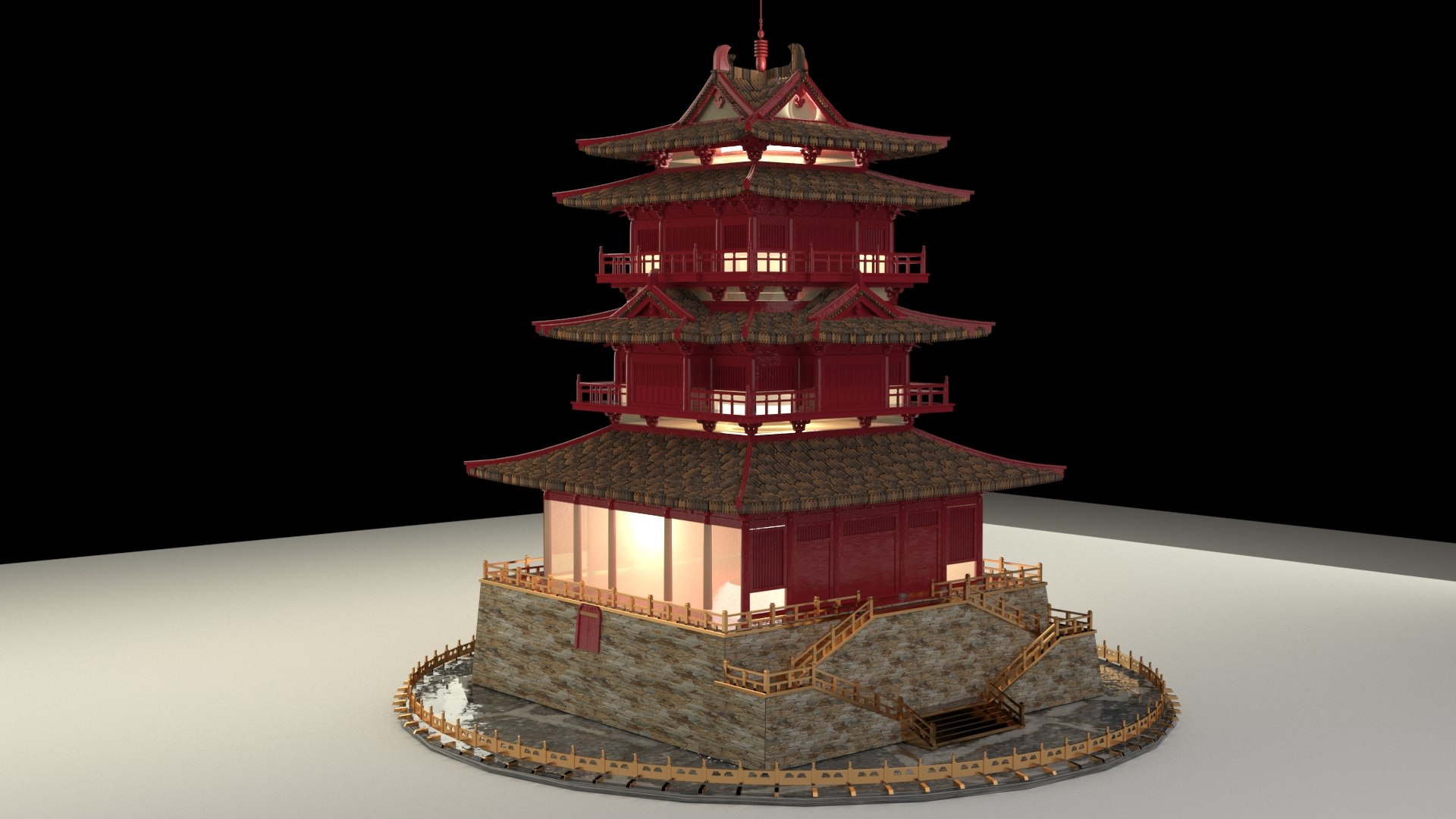 Chinese Ancient House 3d Model - Turbosquid 1864868