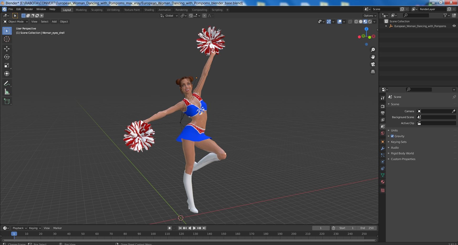European Woman Dancing with Pompoms 3D https://p.turbosquid.com/ts-thumb/S6/pc8ZOD/UE/europeanwomandancingwithpompomsvray3dmodel027/jpg/1711432690/1920x1080/fit_q87/193212f6ceea76aeb7486e2db8a09c49c696fc49/europeanwomandancingwithpompomsvray3dmodel027.jpg