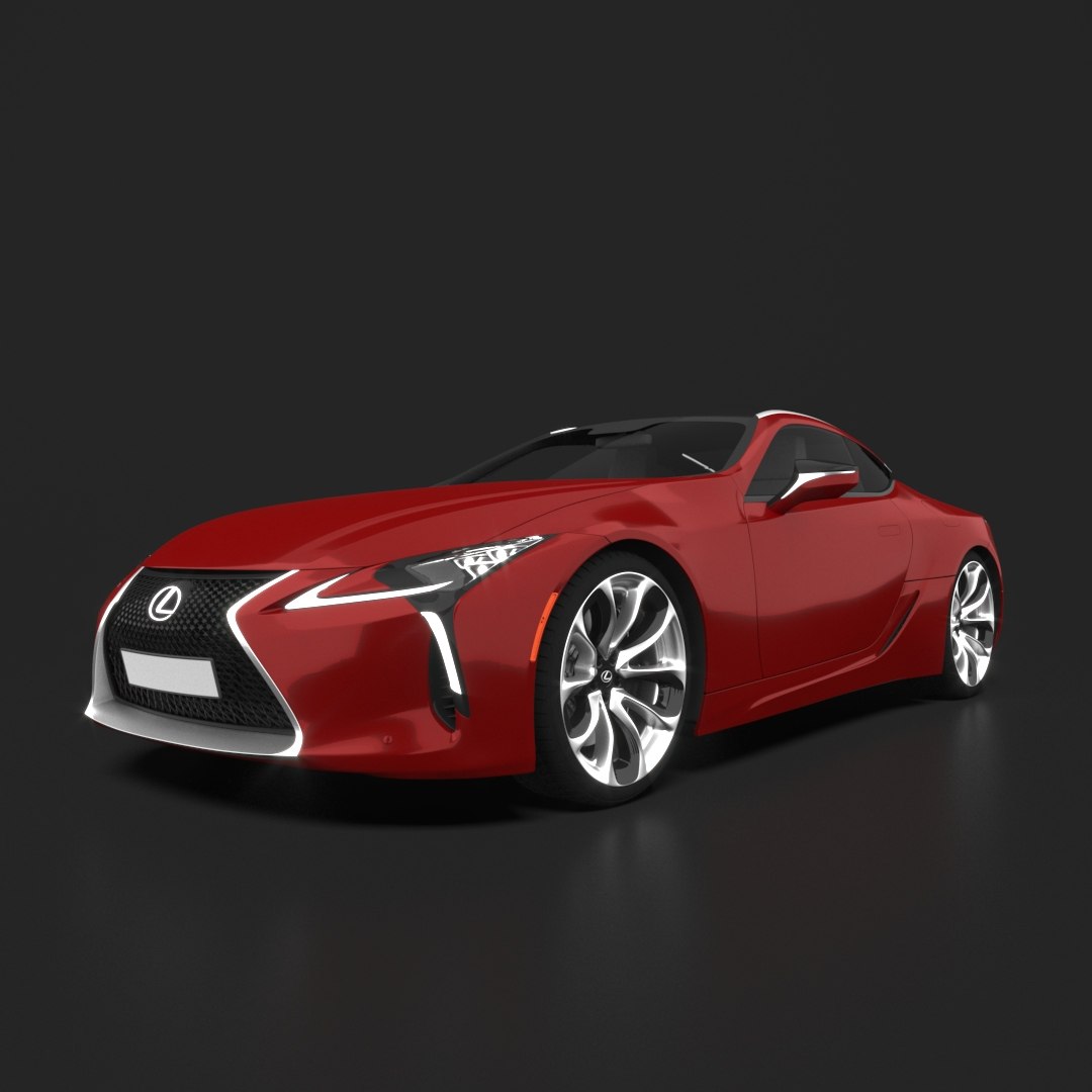Lexus LC Z100 Lexus LC 500 3D Model - TurboSquid 2415325