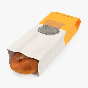 Paper Bread Bag White