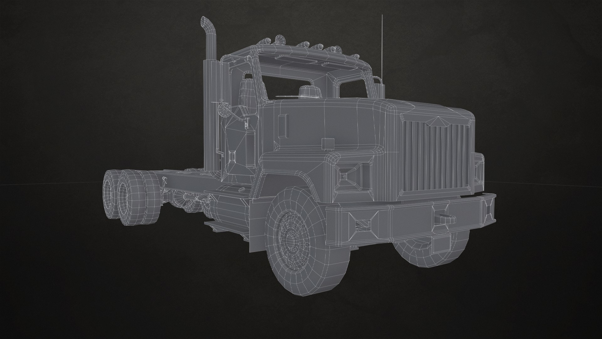 3D Classic Truck - Black - Low Poly model https://p.turbosquid.com/ts-thumb/S6/uY2hlA/cM/classictruck_wireframe01/png/1671442962/1920x1080/fit_q87/e7c750c1411acf23e11192b6cbfe8f56ed52af8a/classictruck_wireframe01.jpg