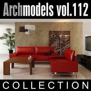3d archmodels vol 112 dining room model