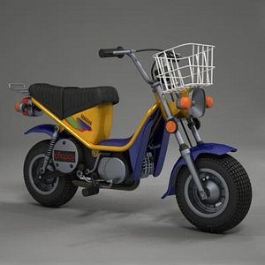 yamaha chappy 1998 3d model