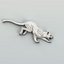 3D Animal decor 002 Running panthers Five poses
