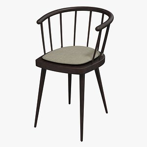 Wooden Chair 001 (8K PBR)