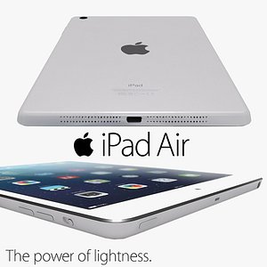 apple ipad air 3d model