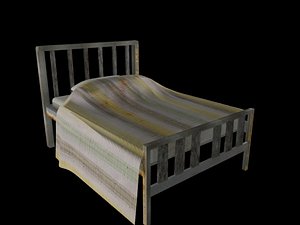 old bed set