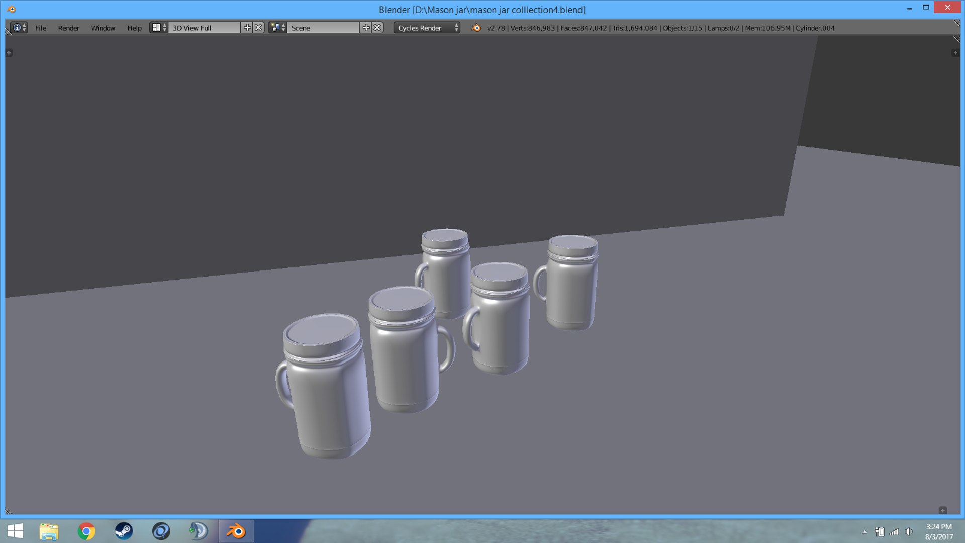 3D mason mugs model https://p.turbosquid.com/ts-thumb/S7/KGBZ7m/NWVJMRFS/screenshot41/png/1501799621/1920x1080/fit_q87/430d98dd30ebdd0bbd8ae921834ea9568f3a7782/screenshot41.jpg