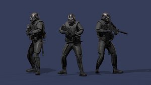 Special forces skifi soldier - skin 3
