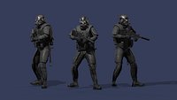 Special forces skifi soldier - skin 3