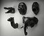 Modelo 3D Low Poly Animal Heads