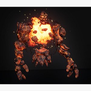 Hell golem destroyer model