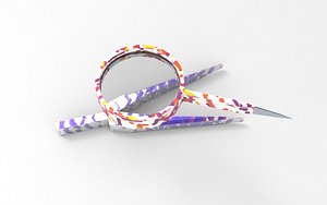 Magnifying loupe and tweezers