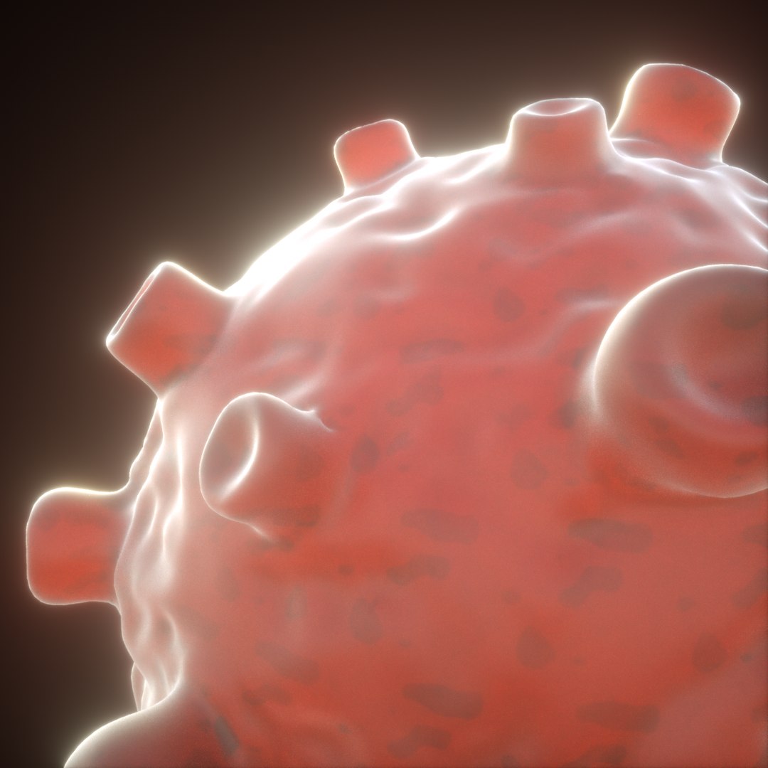 3D Model Hiv Aids Virus - TurboSquid 1389463