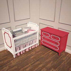Crib and Dresser Newport Cottages