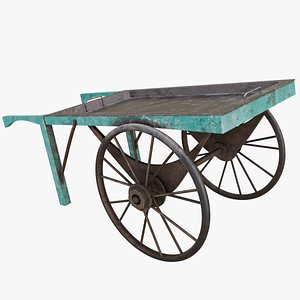 Wood Cart06 All PBR Unity UE Textures Included