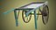 Wood Cart06 Tutte le trame PBR Unity UE incluse