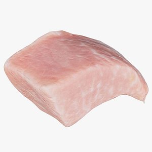 3D Red Veiny Meat 1 Remastered model