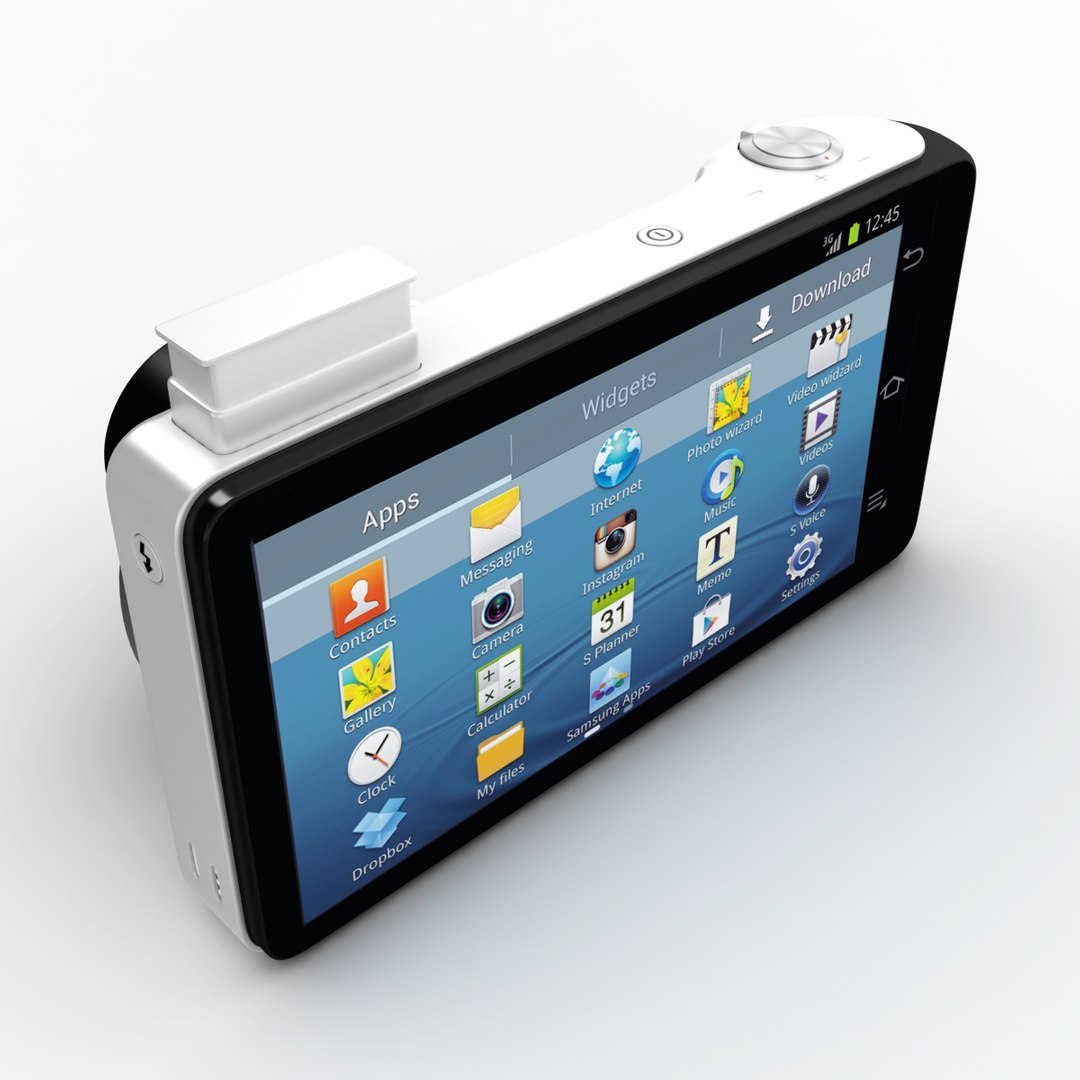 3d Samsung Galaxy Camera Model