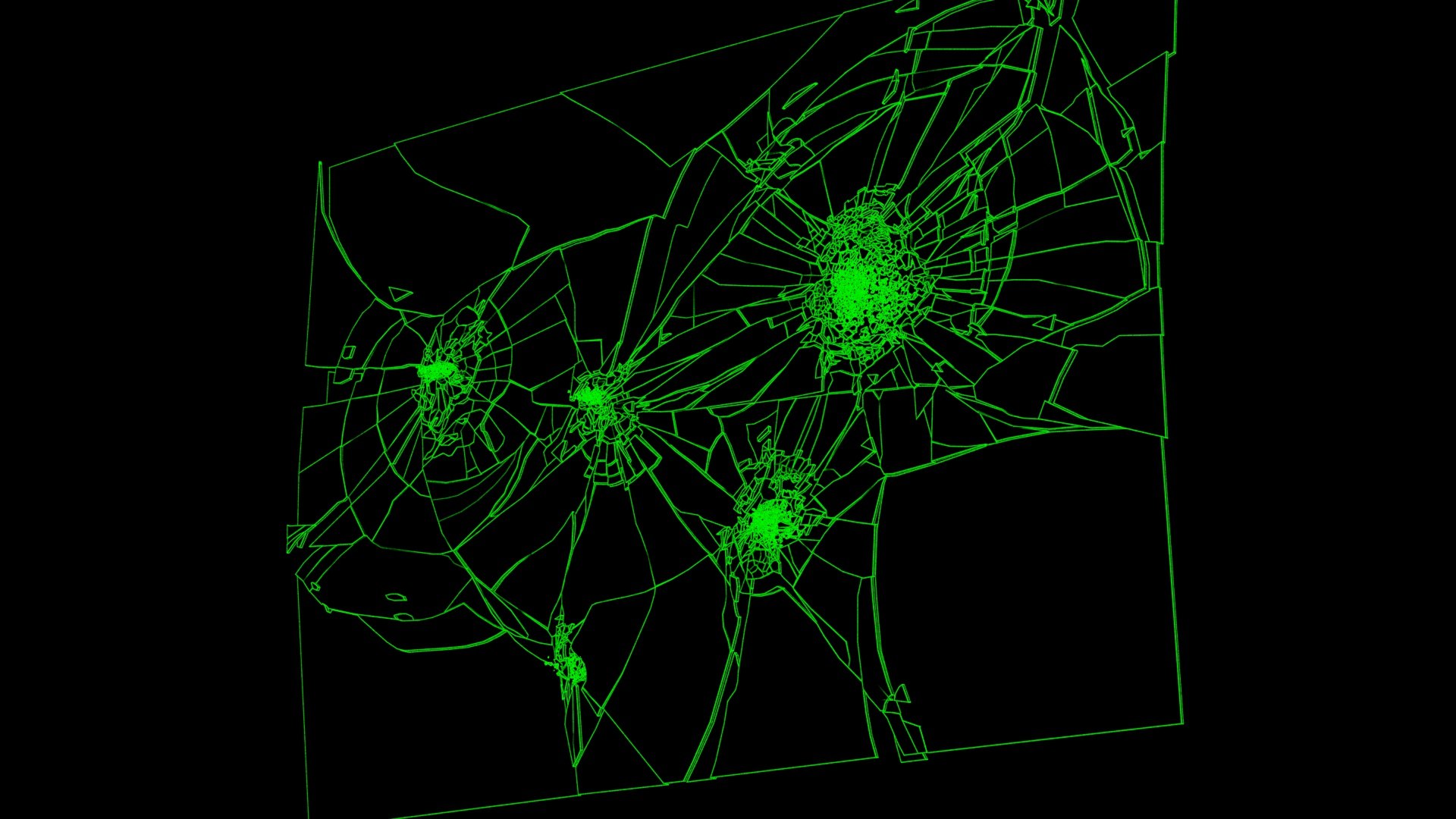 3D Realistic Glass Shatter - TurboSquid 2278654