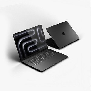 3D Apple MacBook Pro M3 Max 16 inch 2023
