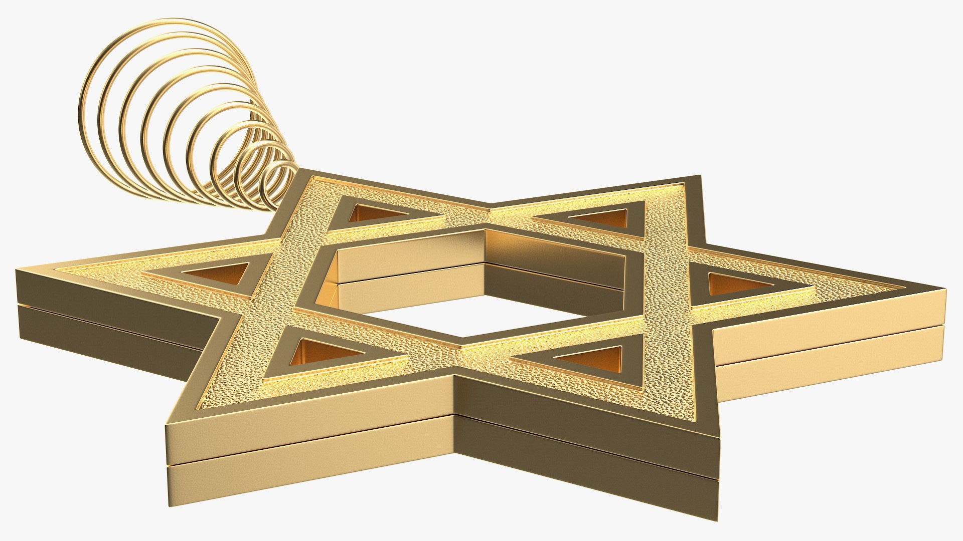 Star David Tree Topper 3D Model - TurboSquid 1685730