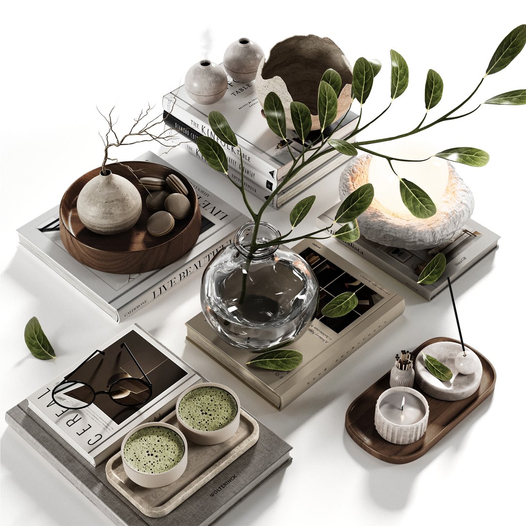 Decorative Set 22 3D Model - TurboSquid 2365008